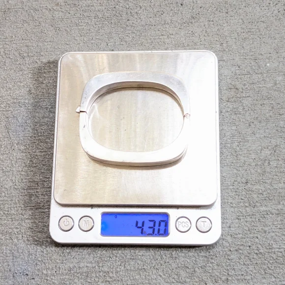 Vintage Taxco Sterling Silver Bracelet 6.5" - Picture 13 of 13